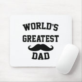 Weltbester Vater Mousepad (Mit Mouse)