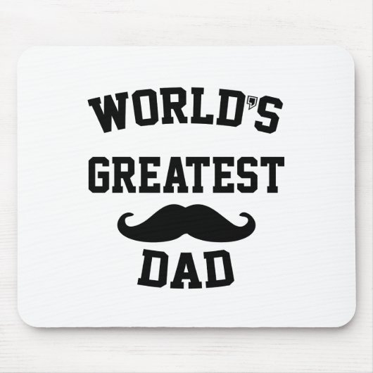 Weltbester Vater Mousepad (Vorne)