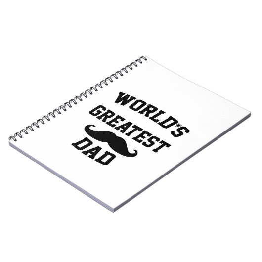 Weltbester Vater Notizblock (Linke Seite)