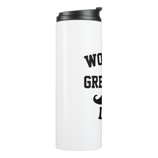 Weltbester Vater Thermosbecher (Nach links gedreht)