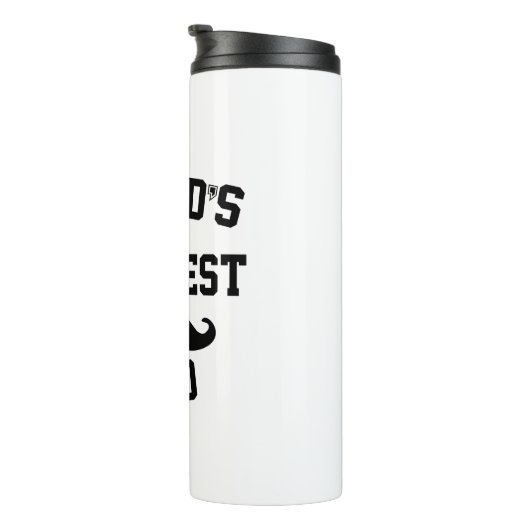 Weltbester Vater Thermosbecher (Nach rechts gedreht)