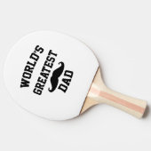 Weltbester Vater Tischtennis Schläger (Seitenansicht)