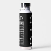 Weltbester Vater Trinkflasche (Rechts)