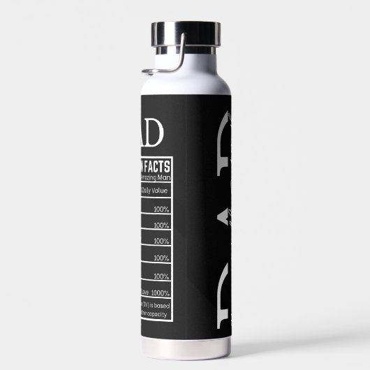 Weltbester Vater Trinkflasche (Rechts)