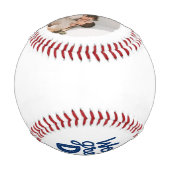 'Weltbester Vater' Vatertag, Geburtstagsgeschenk Baseball (Rückseite)