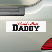 Weltbester Vati Autoaufkleber (Auf Auto)