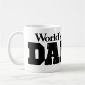 Weltbester Vati Kaffeetasse (Links)