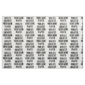 Weltbester Videospielplayer Stoff (Fat Quarter (45,7 x 55,9 cm))