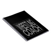 Weltbester Wrestling-Coach-Notebook Notizblock (Rechte Seite)