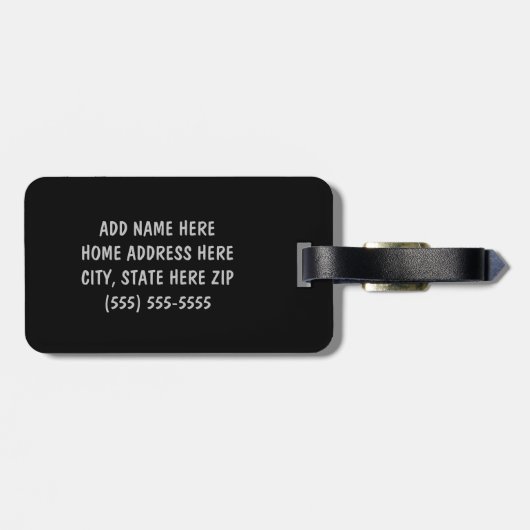 Weltbester Wrestling-Trainer Gepäckanhänger (Rückseite horizontal)