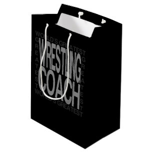 Weltbester Wrestling-Trainer Mittlere Geschenktüte