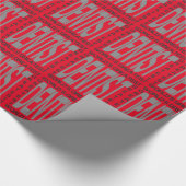 Weltbester Zahnarzt Geschenkpapier (Ecke)