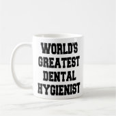 Weltbester Zahnarzt Kaffeetasse (Links)
