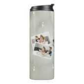 Weltbestes 4-Foto-Custom-Collage Thermosbecher (Nach links gedreht)