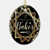 Weltbestes Baker-Whisky Keramik Ornament (Rechts)