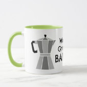 Weltbestes Barista Moka Pot Kaffee Tasse (Links)