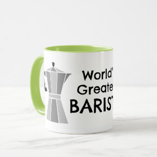 Weltbestes Barista Moka Pot Kaffee Tasse