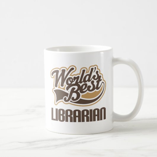 Weltbestes Bibliothekar-Geschenk Kaffeetasse (Rechts)