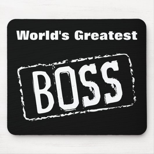Weltbestes Boss-Mauspad Mousepad (Vorne)