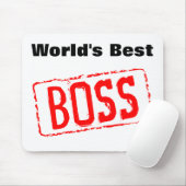 Weltbestes Boss-Mauspad Mousepad (Mit Mouse)