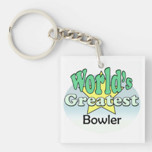 Weltbestes Bowlingspiel Schlüsselanhänger