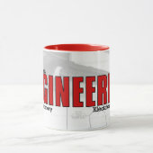 Weltbestes Elektroingenieur mit Diagramm Tasse (Zentrum)