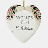 Weltbestes Geschenk für den Augenarzt 2 Keramikornament (Rechts)