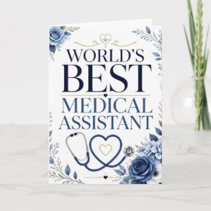 Weltbestes Geschenk zur Wertschätzung für Medizini Karte