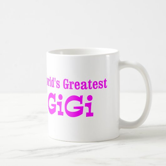 Weltbestes GiGi Kaffeetasse (Rechts)