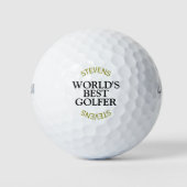 WELTBESTES GOLFER GOLFBALL (Vorderseite)