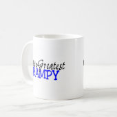 Weltbestes Grampy Kaffeetasse (Vorderseite Links)