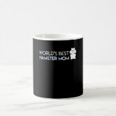 Weltbestes Hamster-Mama-Hamster-Mama-Sprichwort Kaffeetasse (Mittel)
