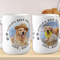 Weltbestes Hund-Vater-Foto für Personalisierte Hau
