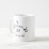 Weltbestes jemals Personalisiertes Osteopath Kaffeetasse (Vorderseite Links)