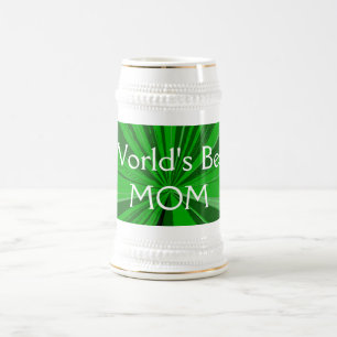 Weltbestes Mama-Bier Stein Bierglas