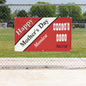 Weltbestes Mama-Rot Banner (Insitu)