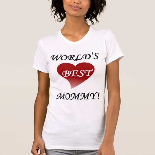 WELTBESTES MOMMY T-Shirt (Vorderseite)