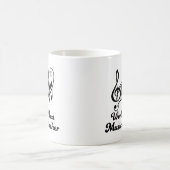 Weltbestes Musik-Lehrer-Geschenk Kaffeetasse (Mittel)
