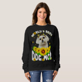 Weltbestes Muttertag der maltesischen Mama Sweatshirt (Vorne ganz)