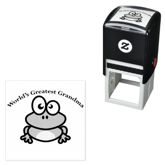 Weltbestes Oma Permastempel (Beispiel)