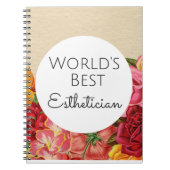 Weltbestes Östhetizgeschenk Notizblock (Vorderseite)