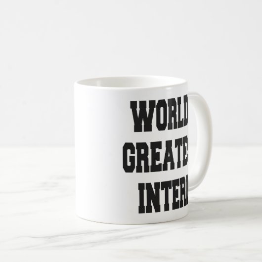 Weltbestes Praktikum Kaffeetasse (VorderseiteRechts)