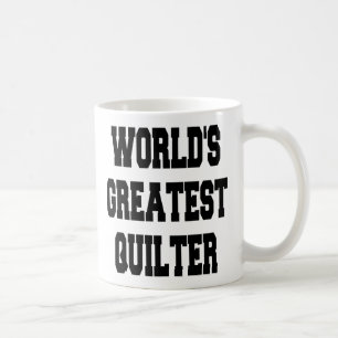 Weltbestes Quilter Kaffeetasse