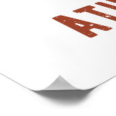 WeltBestes Runner-Poster Poster (Ecke)