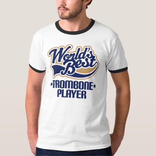 Weltbestes Trombone-Spieler-Geschenk T-Shirt (Vorderseite)