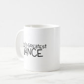 Weltbestes Verlobte Kaffeetasse (Vorderseite Links)