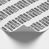Weltbestes Vietnam Veteran Geschenkpapier (Ecke)