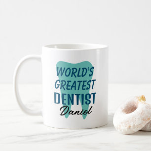Weltbestes Zahnarzt-Kaffeetassengeschenk Kaffeetasse