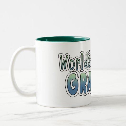 Weltbestste Großvater Zwei-Ton Tasse (Links)