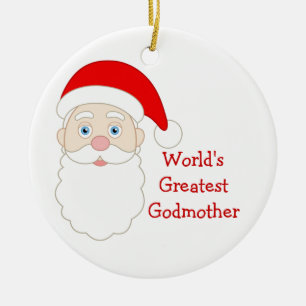 Weltbestste Patin Keramikornament